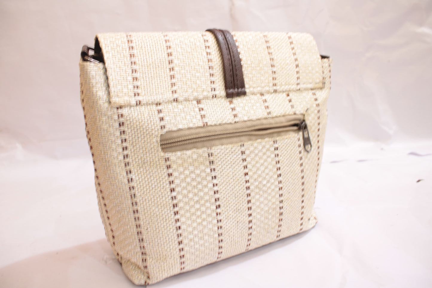 Gozya Handcraft white color Sling Bag with Elegant Design