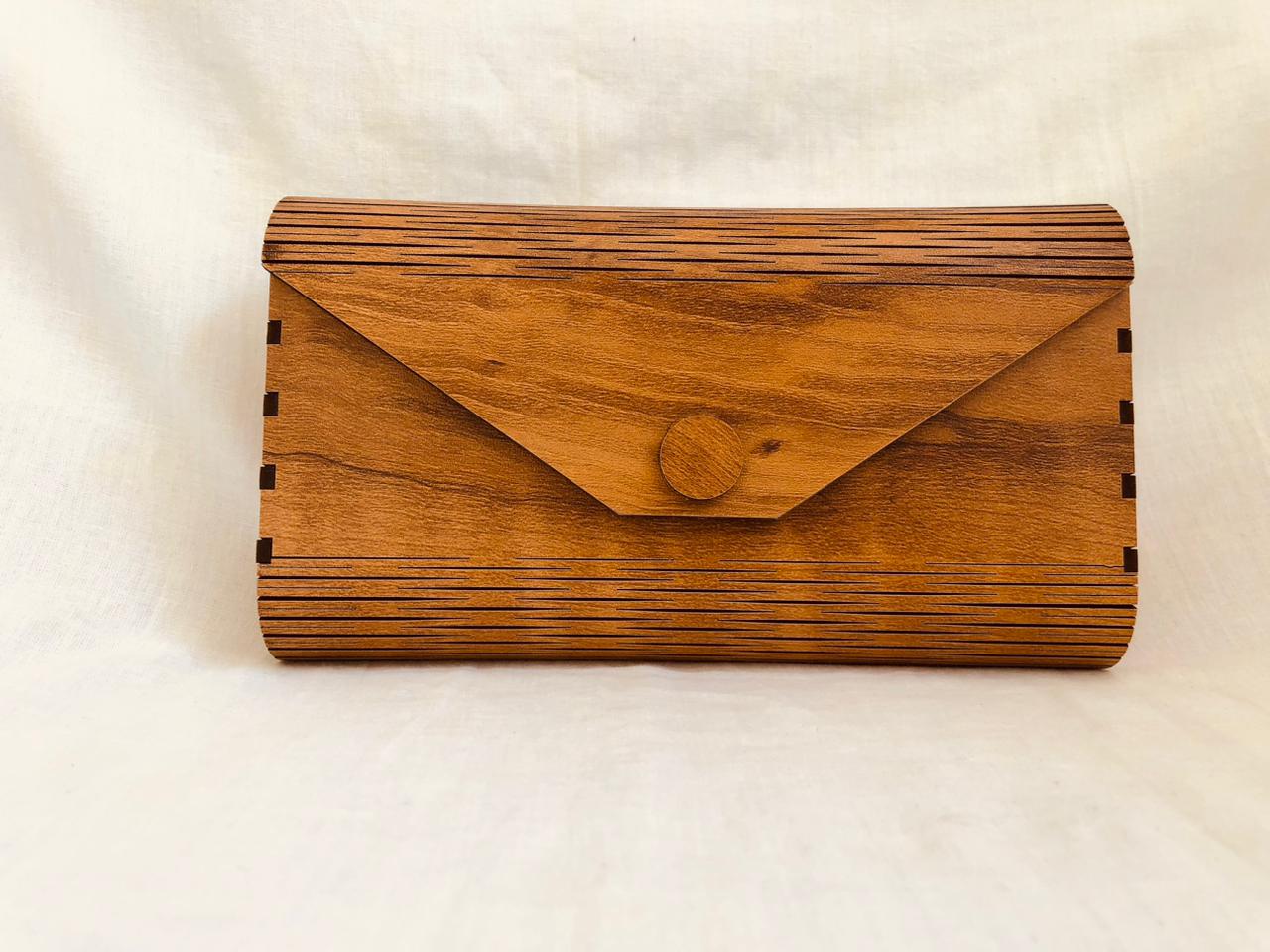 Gozya Epic Sling Design Wooden Handcraft Bags with Elegant Design