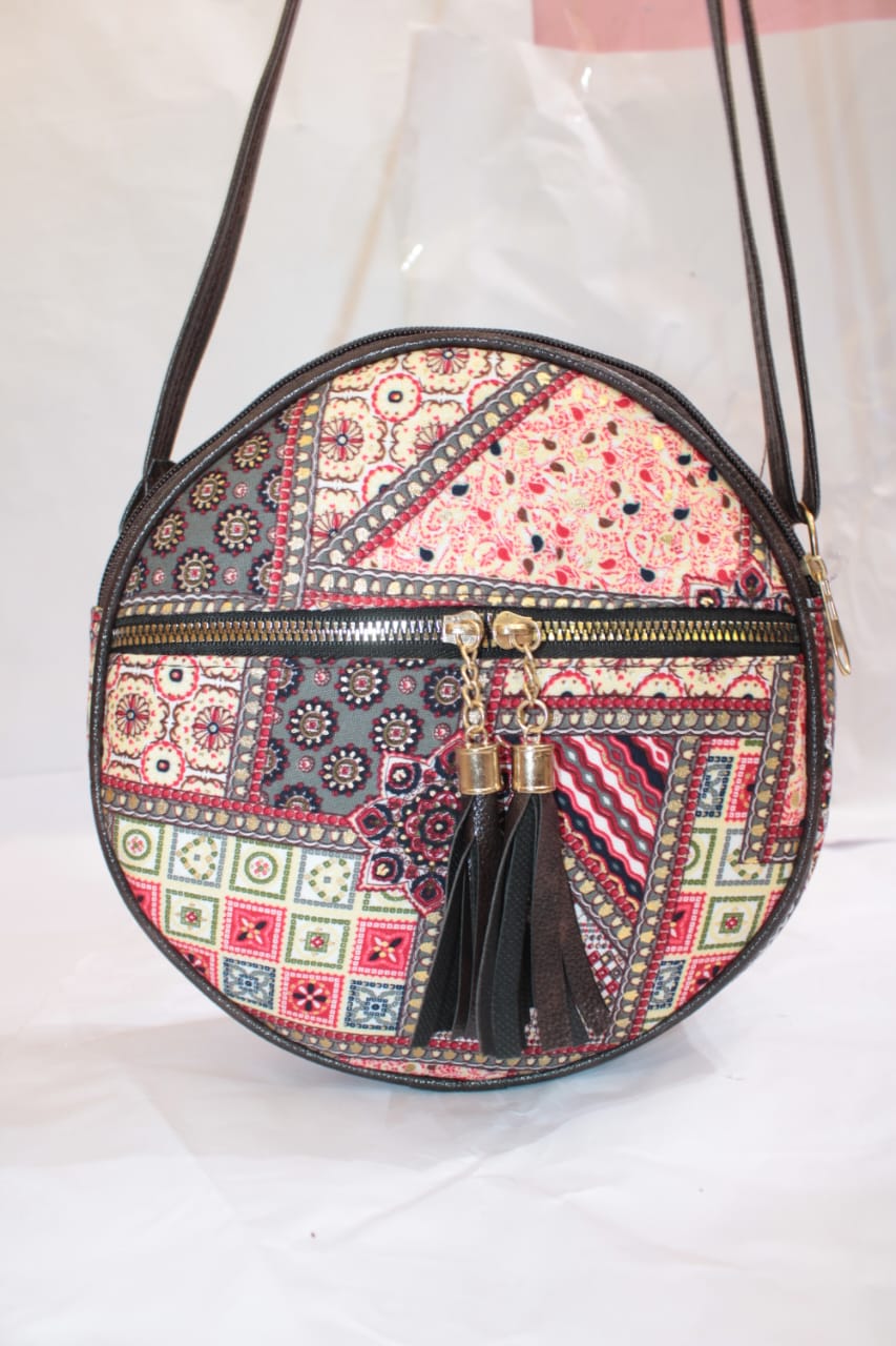 Gozya Multicolor round shape Duffle stylish & compact Bag with Elegant Design