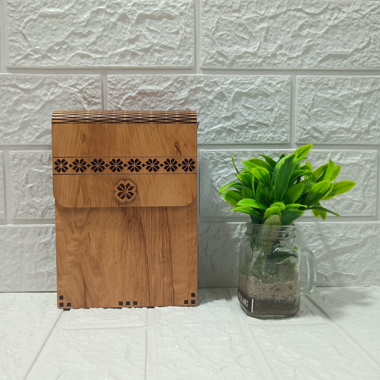 Gozya Epic Sling Design Wooden Handcraft Bags with Elegant Design