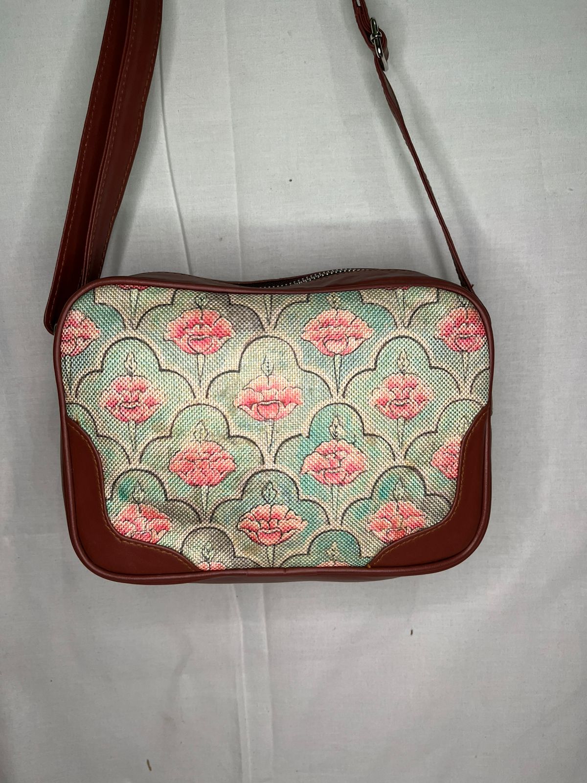 Gozya Handmade Vegan Leather Women's Sling Cross-Body Bags With Adjustable Shoulder Strap