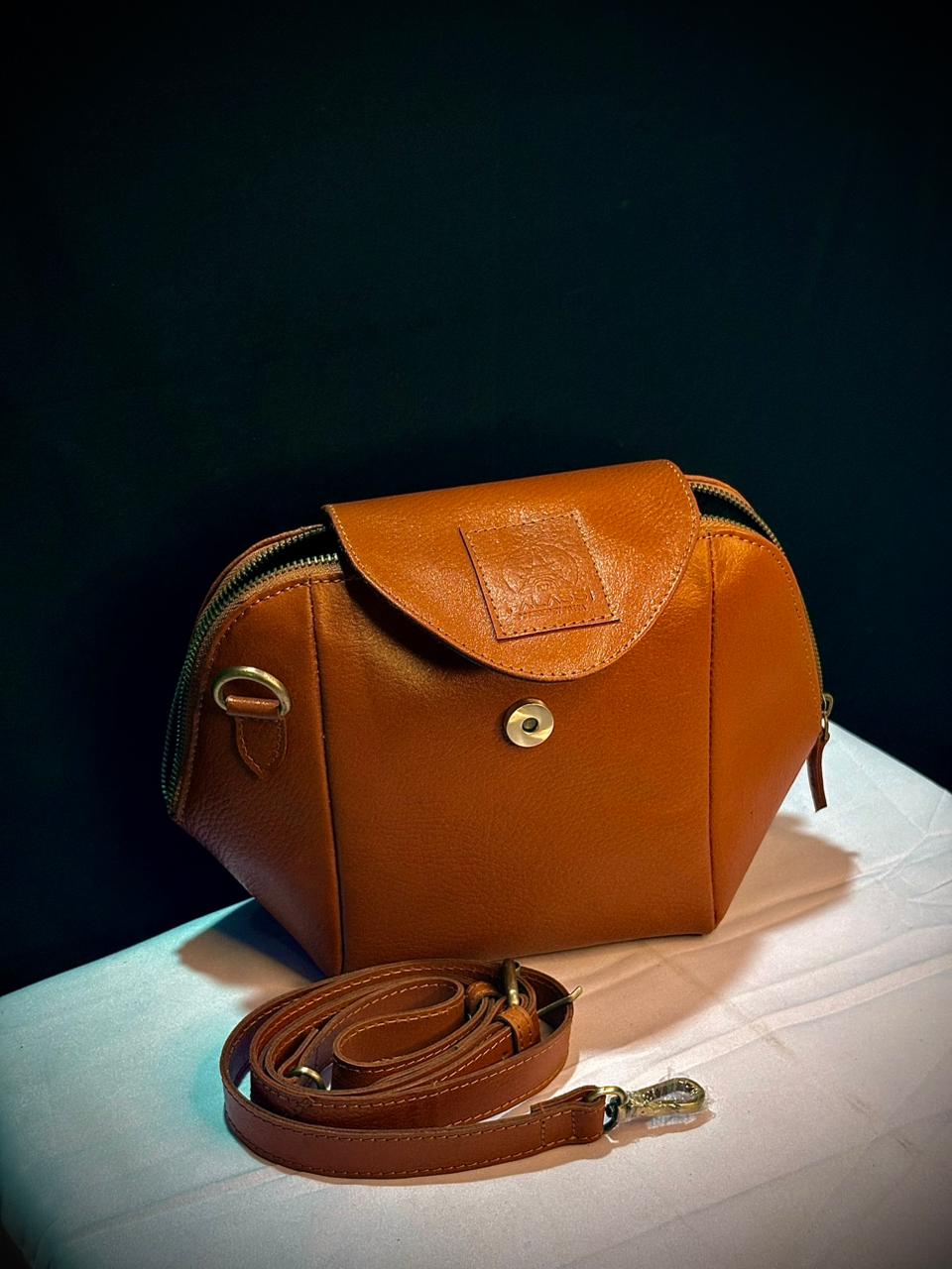 Amber Curve Sling Bag