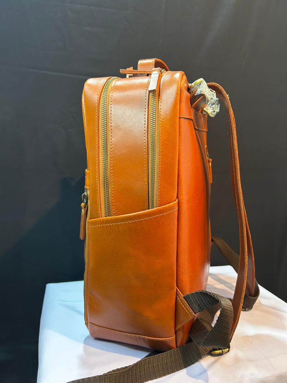 Premium Leather Backpack – Timeless Everyday Essential