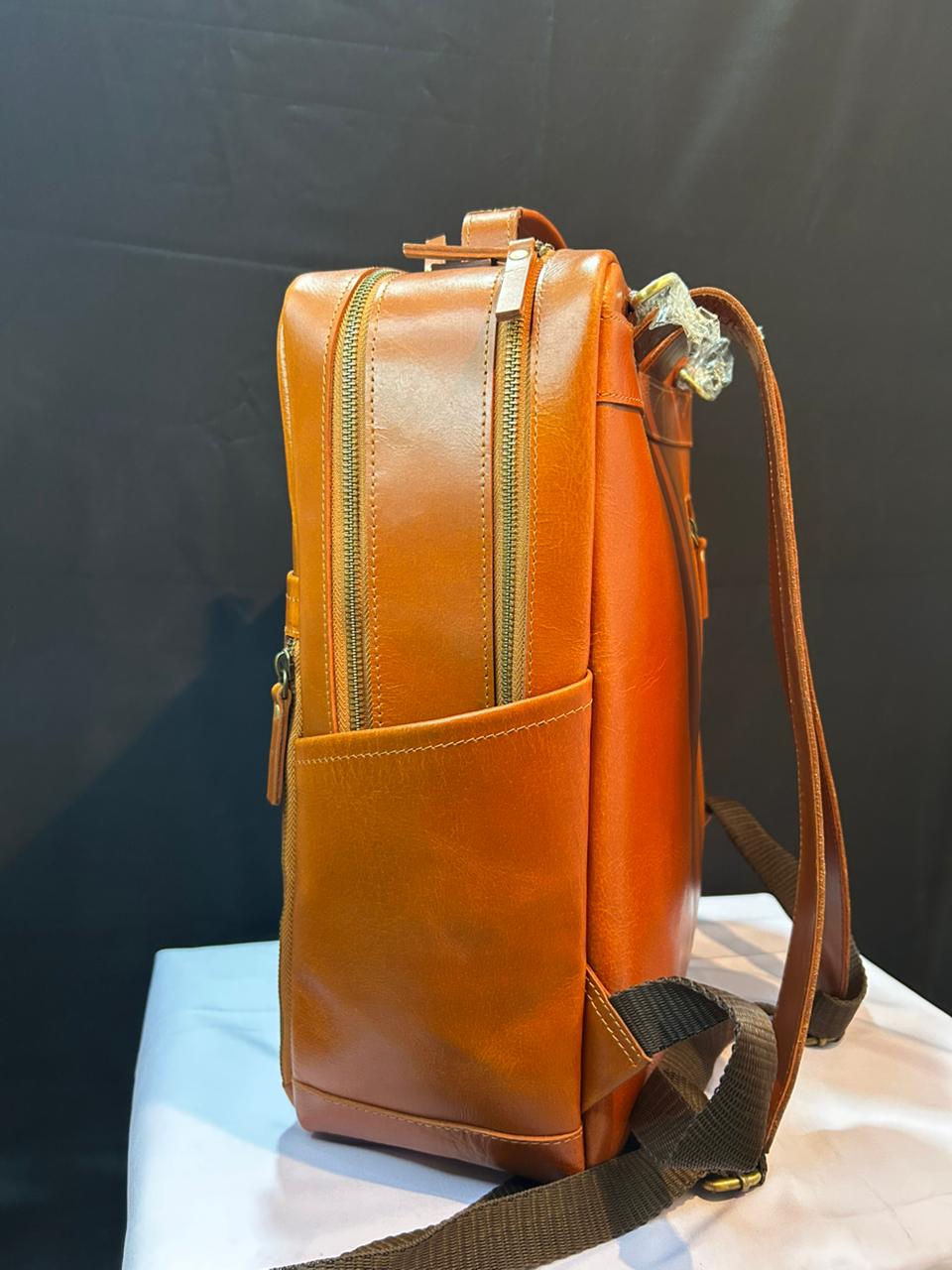 Premium Leather Backpack – Timeless Everyday Essential