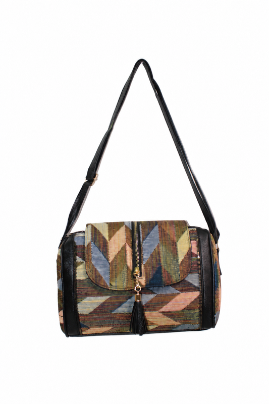 Gozya Duffle multicolor printed design with sling