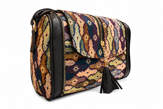 Gozya colorful Kilim Patterned Crossbody Bag