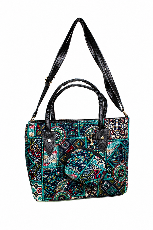 Gozya Handicraft Handbag and Shoulder Bag, Top Handle Satchel