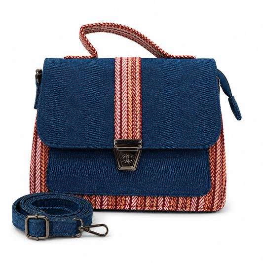 Gozya Denim Sling Bag for Women cross packet bag for girls