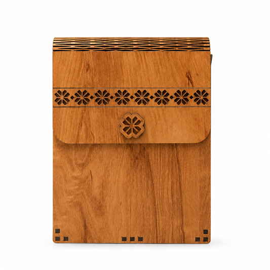 Gozya Epic Sling Design Wooden Handcraft Bags with Elegant Design