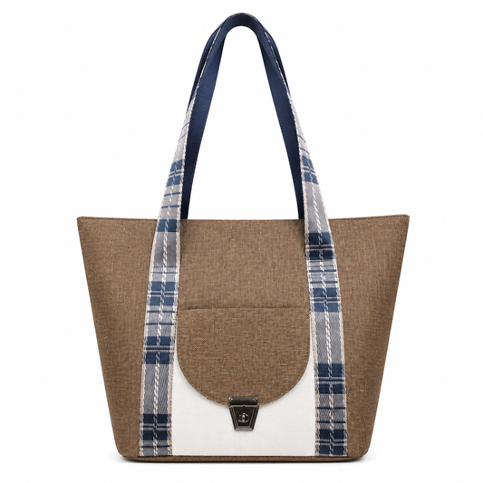 Gozya tranding Brown Tote Bag handcrafted with elegant Design
