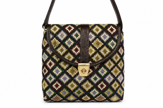 Gozya Handcraft Stylish Fancy Designer Fabric Printed Sling Bags | Ethnic Printed Stylish Sling Boho Bag Women's | Shoulder Sling Bag Crossbody Bag For Women