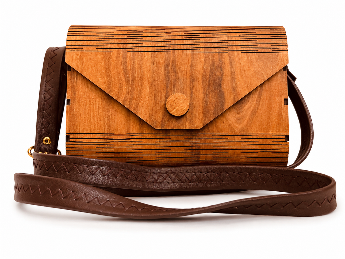 Gozya Epic Design Wooden Handcraft Bags with Elegant Design