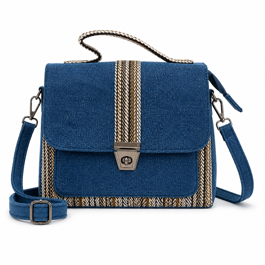 Gozya Denim Sling Bag for Women cross packet bag for girls