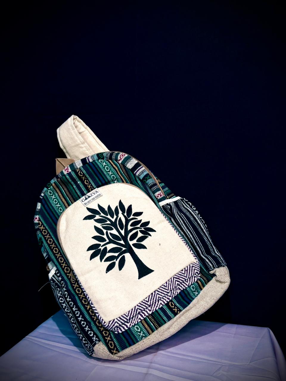 GOZYA Handcrafted Tree of Life Ethnic Backpack