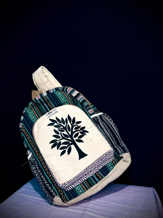 GOZYA Handcrafted Tree of Life Ethnic Backpack
