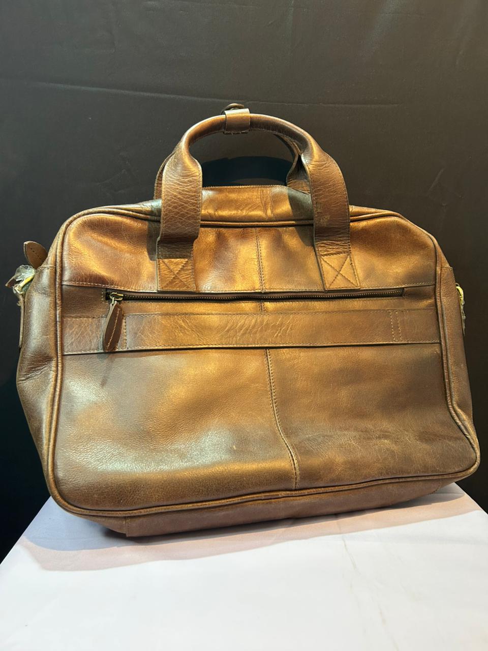 Premium Leather Laptop & Office Bag