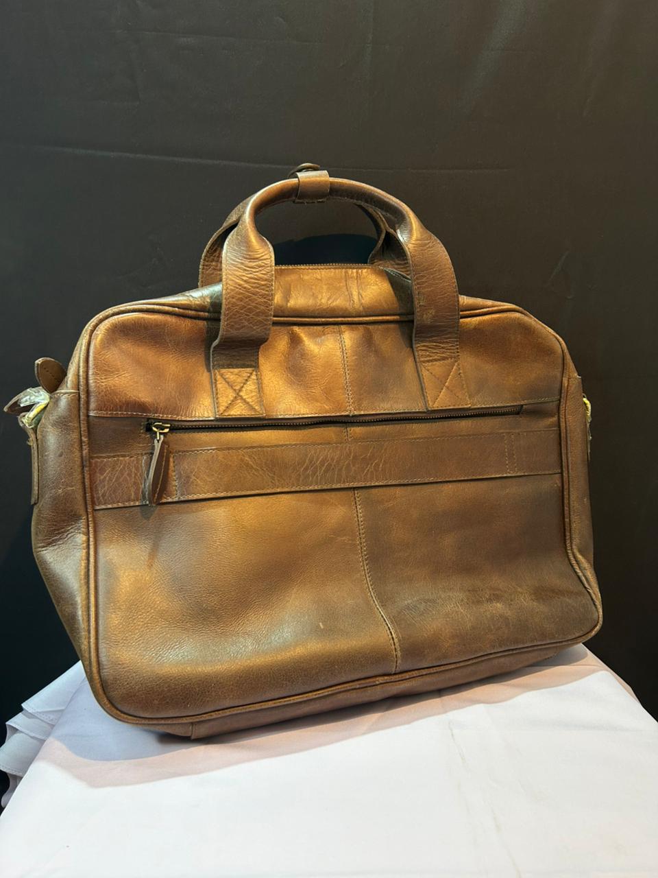 Premium Leather Laptop & Office Bag