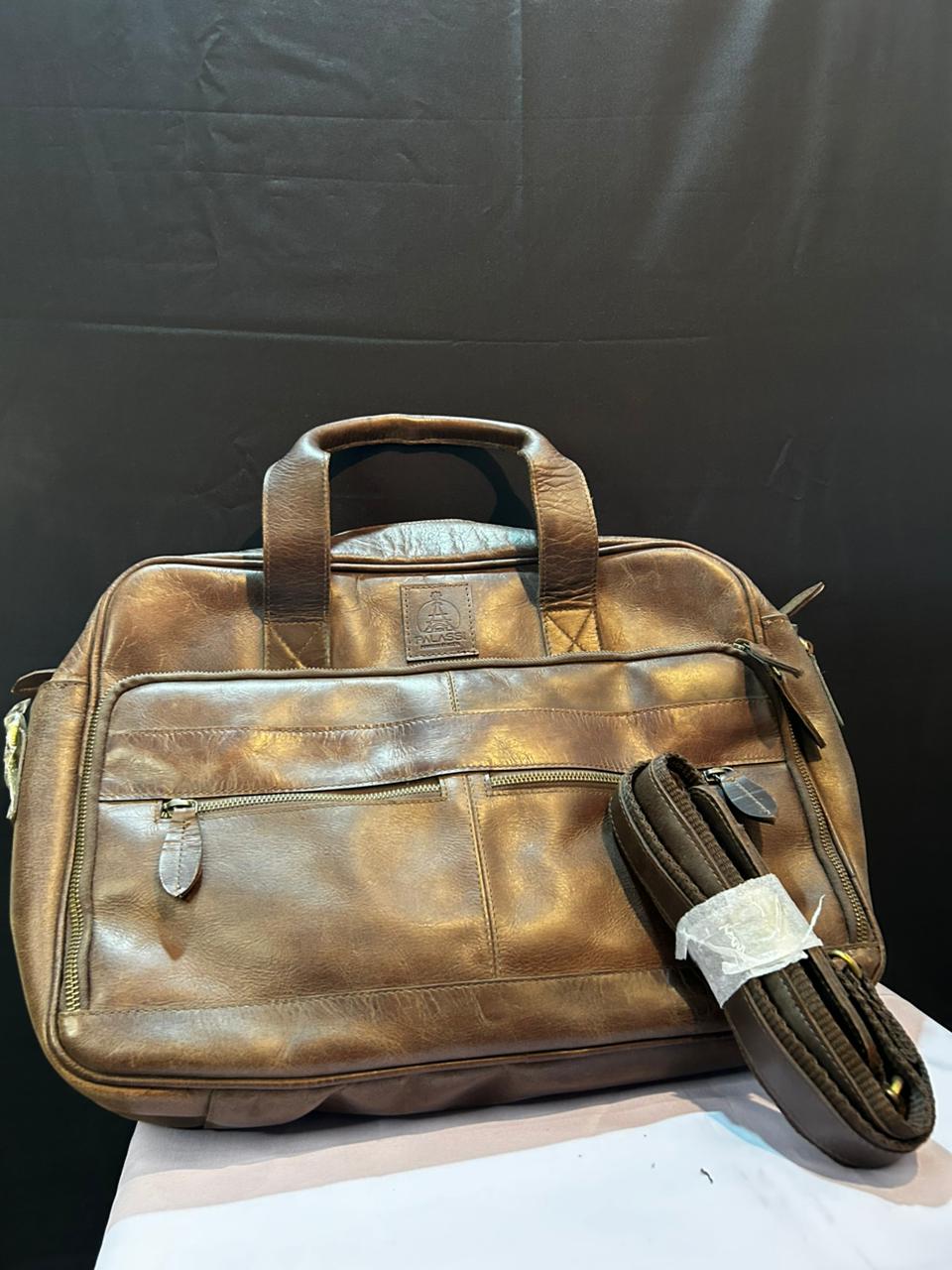 Premium Leather Laptop & Office Bag