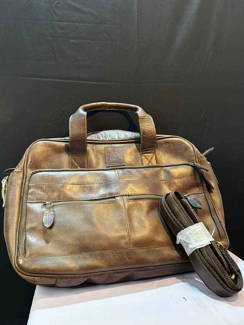Premium Leather Laptop & Office Bag