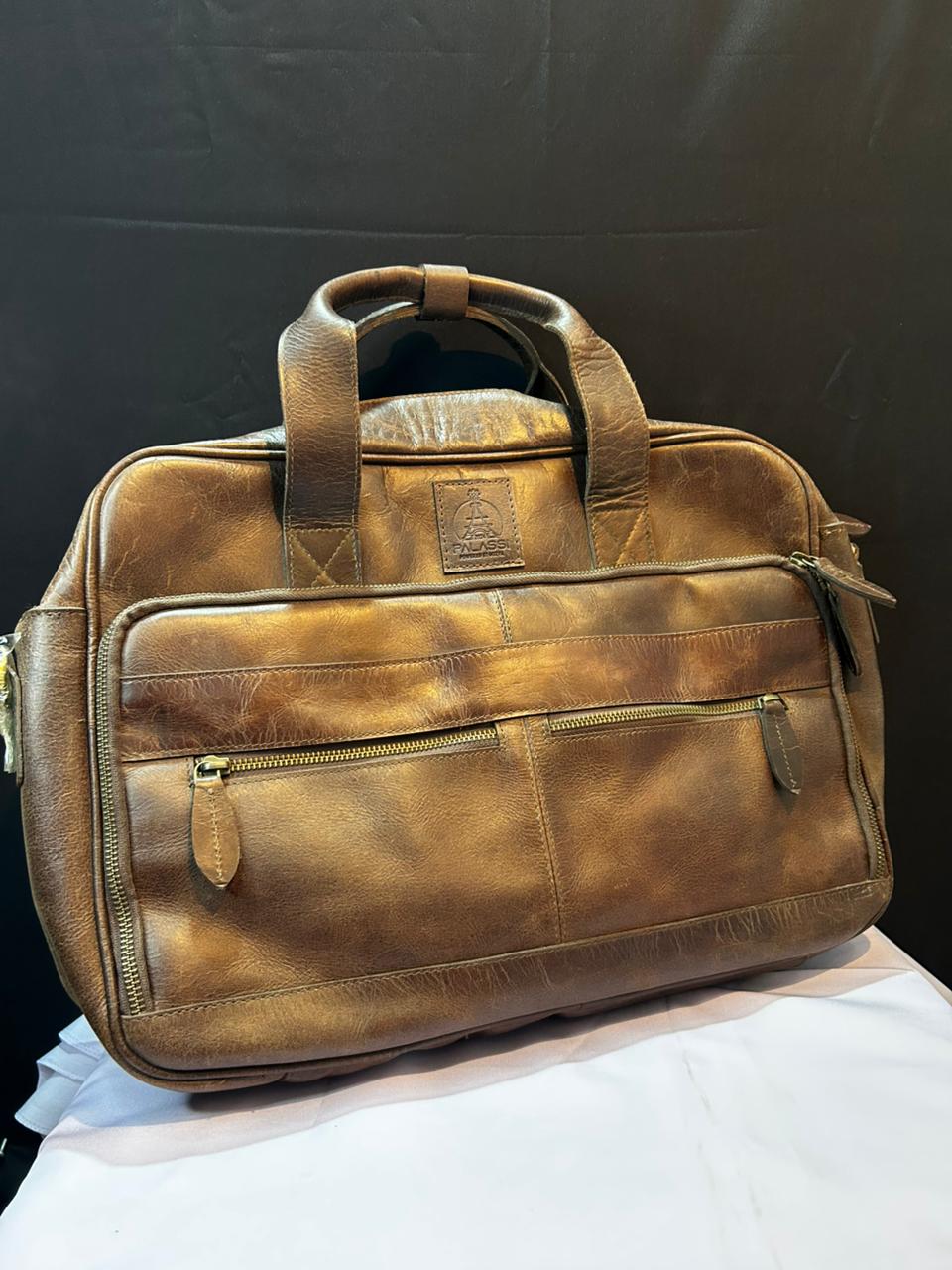 Premium Leather Laptop & Office Bag