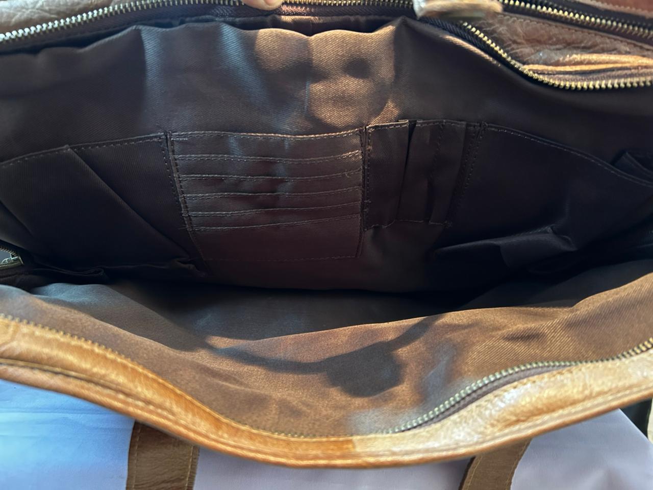 Premium Leather Laptop & Office Briefcase