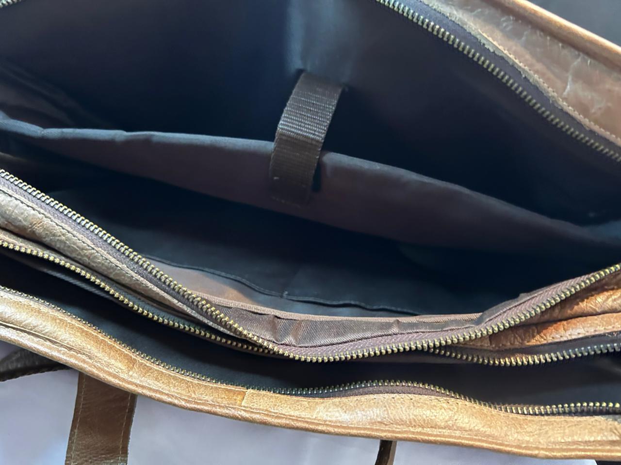 Premium Leather Laptop & Office Briefcase