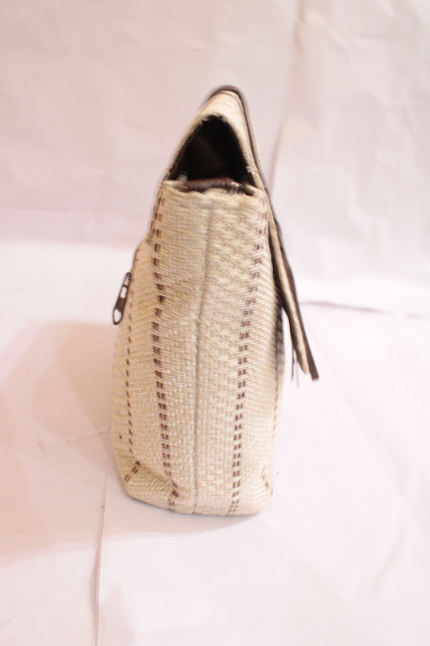 Gozya Handcraft white color Sling Bag  with Elegant Design