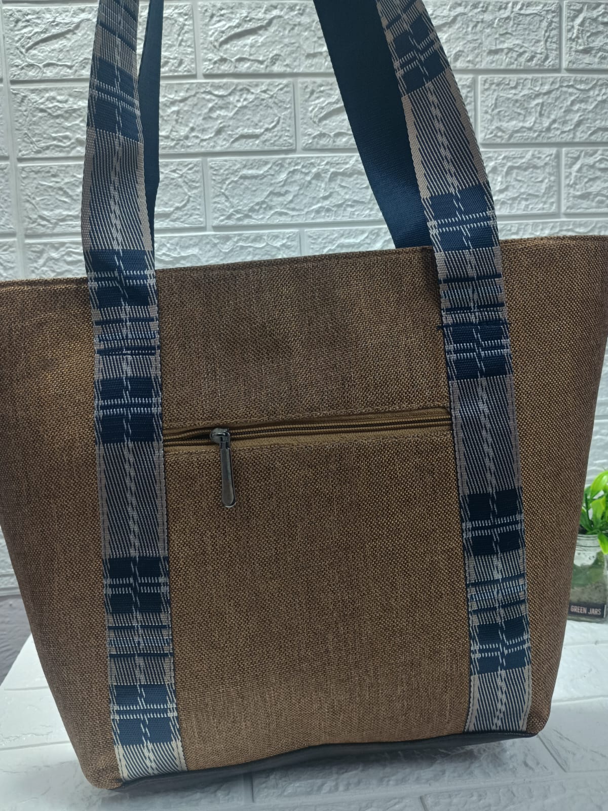 Gozya tranding Brown Tote Bag handcrafted with elegant Design