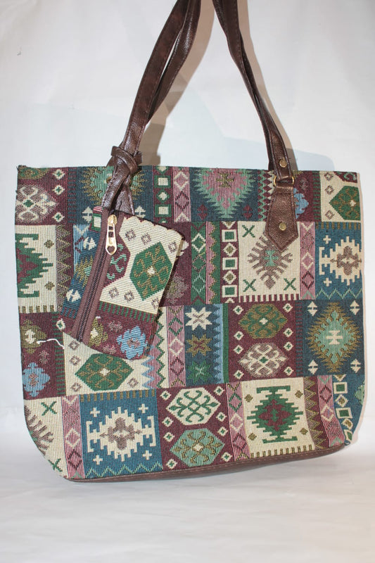 Handcraft Tote Bag with Elegant Design