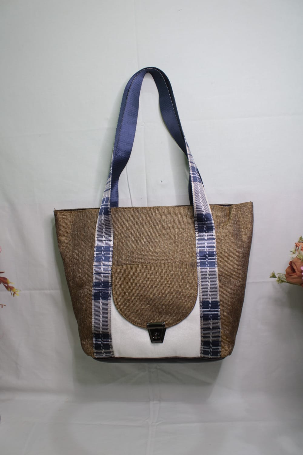 Gozya tranding Brown Tote Bag handcrafted with elegant Design