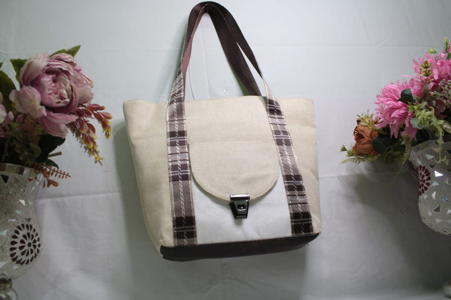 Handcraft Tote Bag with Elegant Design