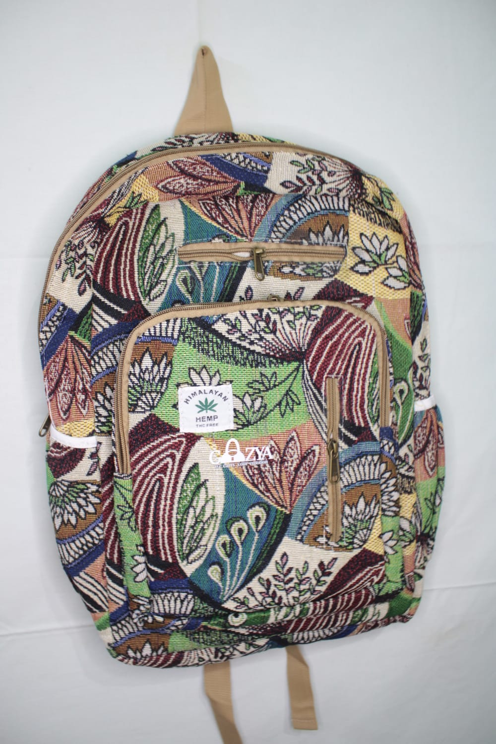 Handcraft Hemp Backpack with Elegant Design