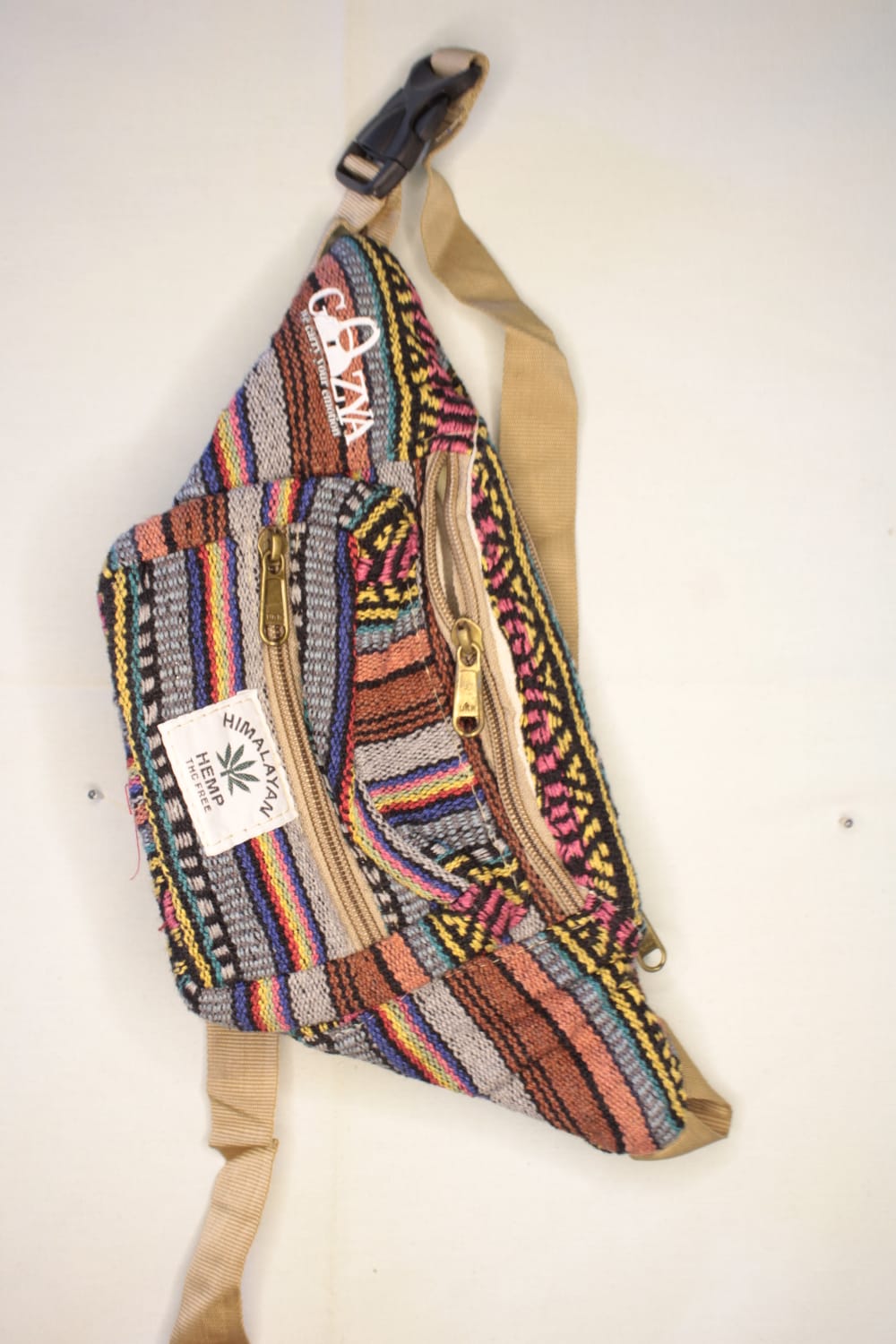 Hemp Waist Side Bag