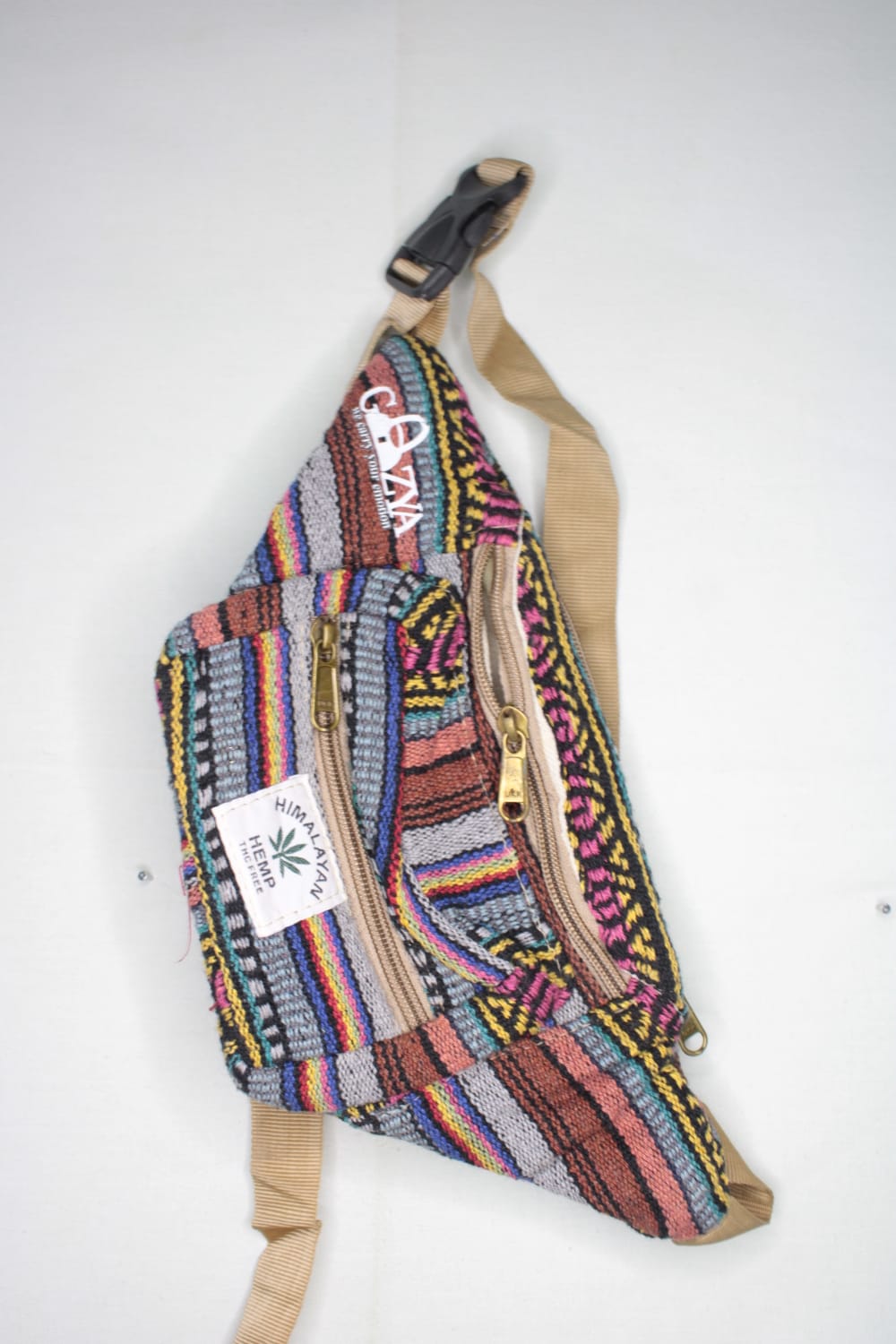 Hemp Waist Side Bag