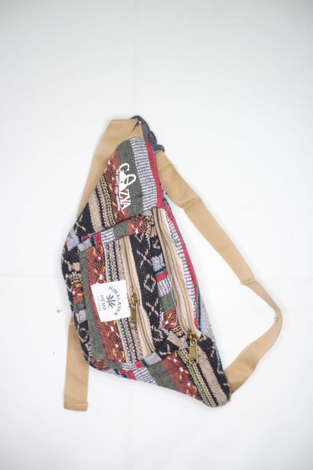 Hemp Waist Side Bag