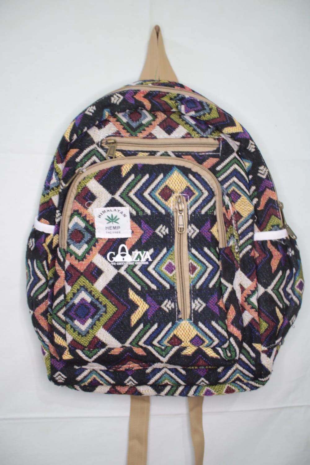 Handcraft Hemp Backpack with Elegant Design