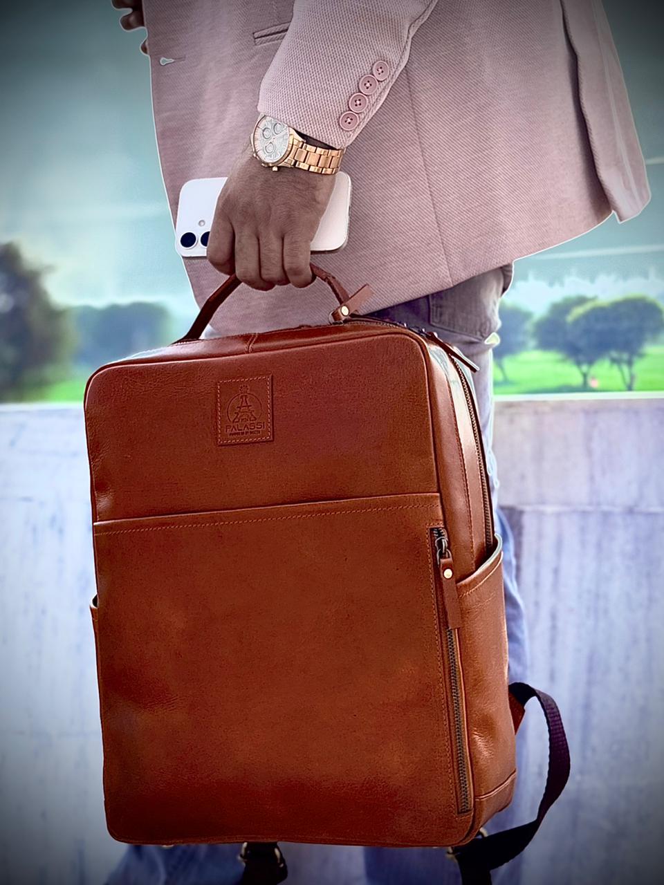 Premium Leather Backpack – Timeless Everyday Essential